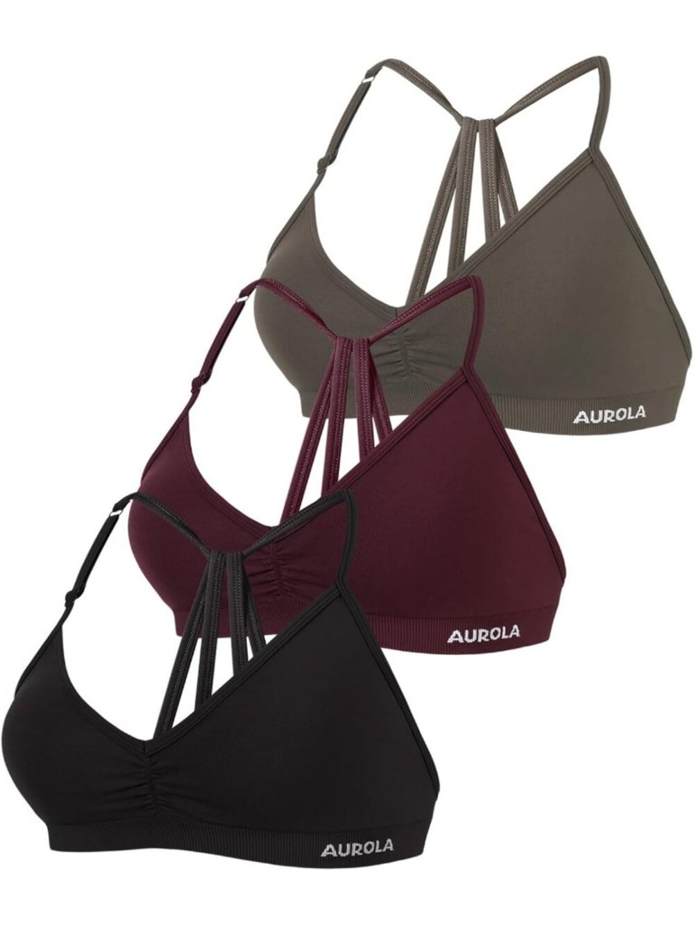 Backless Strappy Workout Sports Bra for Women | Comfortable & Stylish Activewear